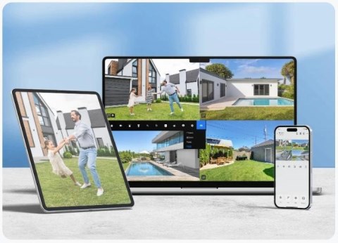 Kamera IP Reolink Argus Series B430 akumulatorowa 5MP WiFi USB-C czarna Kamera IP Reolink Argus Series B430 akumulatorowa 5MP WiFi USB-C czarna