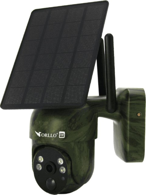 Kamera IP Orllo Bezprzewodowa 4G LTE Obrotowa z Panelem Solarnym ORLLO TZ1 MORO Kamera IP Orllo Bezprzewodowa 4G LTE Obrotowa z Panelem Solarnym ORLLO TZ1 MORO