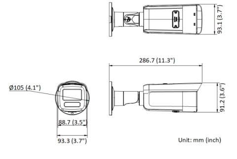 KAMERA IP HIKVISION DS-2CD2T83G2-4I (4mm) KAMERA IP HIKVISION DS-2CD2T83G2-4I (4mm)