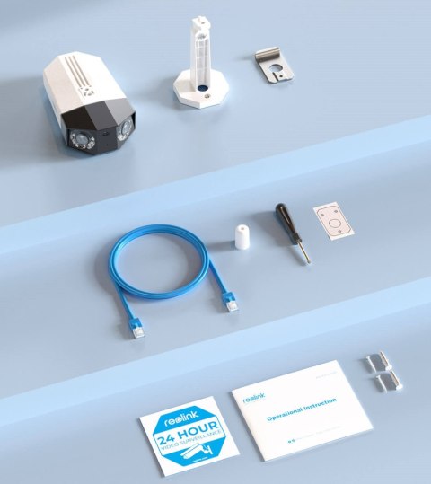 Kamera IP Reolink DUO akumulatorowa bezprzewodowa z podwójnym obiektywem WiFi Kamera IP Reolink DUO akumulatorowa bezprzewodowa z podwójnym obiektywem WiFi