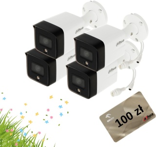KAMERA IP DAHUA IPC-HFW1839TC-A-IL-0280B-S6 Opakowanie zbiorcze 4szt.
