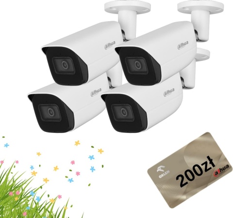 KAMERA IP DAHUA IPC-HFW3541E-AS-0280B-S2 Opakowanie zbiorcze 4szt.