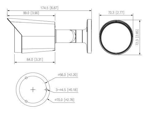 KAMERA IP EZ-IP EZI-B120-F2 KAMERA IP EZ-IP EZI-B120-F2