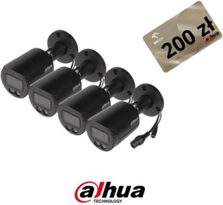 Kamera IP Dahua 8mpx IPC-HFW2849S-S-IL-0280B-BLACK Opakowanie zbiorcze 4szt.