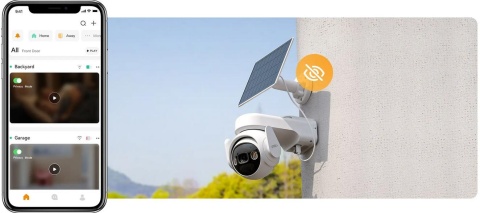 Kamera IP Imou Cell PT kit lite 3MPx z panelem solarnym Kamera IP Imou Cell PT kit lite 3MPx z panelem solarnym