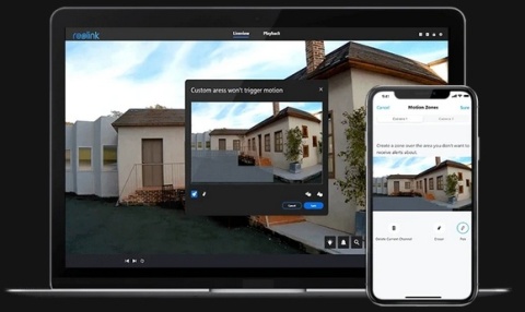 Kamera IP Reolink DUO WiFi z podwójnym obiektywem 4MP