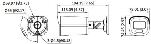 KAMERA 4W1 HIKVISION DS-2CE12DF3T-LFS(2.8mm)(O-STD) KAMERA 4W1 HIKVISION DS-2CE12DF3T-LFS(2.8mm)(O-STD)