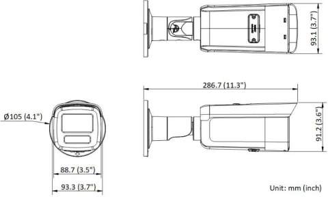 KAMERA IP HIKVISION DS-2CD2T86G2H-4I(2.8mm)(eF)/BLACK PL KAMERA IP HIKVISION DS-2CD2T86G2H-4I(2.8mm)(eF)/BLACK PL