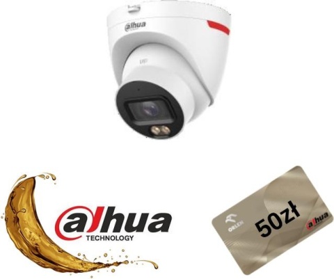 Kamera IP Dahua IPC-HDW2849T-S-LED-0280B-PRO + Gratis