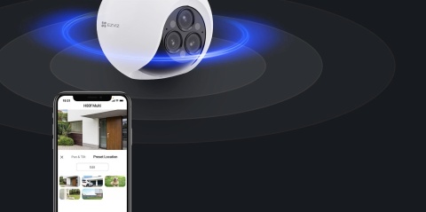 Kamera IP Ezviz H80f Multi z potrójnym obiektywem 12MPx (3 x 2K+) Kamera IP Ezviz H80f Multi z potrójnym obiektywem 12MPx (3 x 2K+)