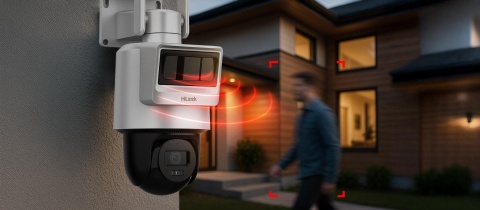 Kamera IP Hilook PTZ-S4-4G z panelem solarnym Kamera IP Hilook PTZ-S4-4G z panelem solarnym