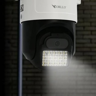 Kamera IP ORLLO Z17 Ultra 4K zewnętrzna obrotowa GSM na kartę SIM