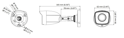 Kamera 4w1 Hilook by Hikvision tuba 2MP TVICAM-B2M 2.8mm Kamera 4w1 Hilook by Hikvision tuba 2MP TVICAM-B2M 2.8mm