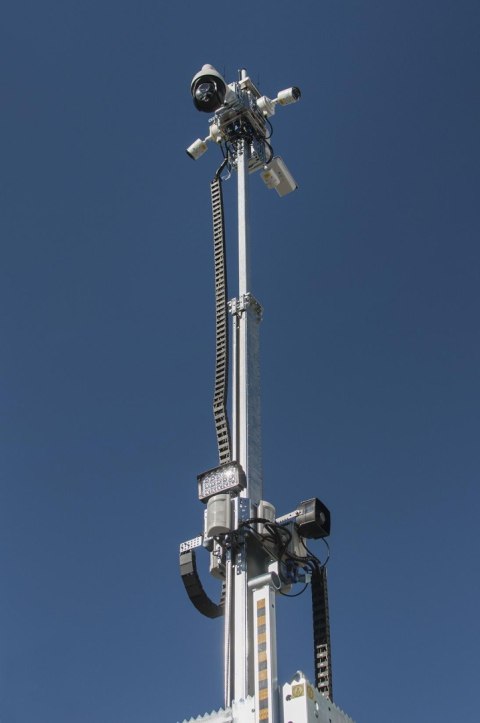 Mobilna wieża do zdalnego wideomonitoringu CCTV iCAM-TOWER AI 5MQ3 Mobilna wieża do zdalnego wideomonitoringu CCTV iCAM-TOWER AI 5MQ3