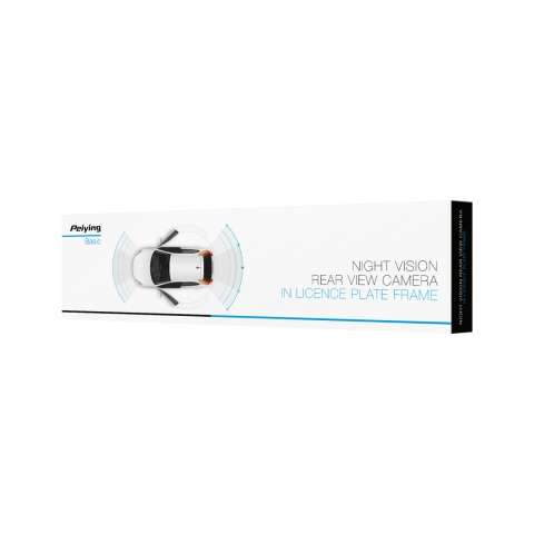 Kamera cofania w ramce tablicy 12V LED tryb nocny Kamera cofania w ramce tablicy 12V LED tryb nocny
