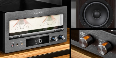Mini wieża BT FM CD DAB+ Klasa A Kruger&Matz Mini wieża BT FM CD DAB+ Klasa A Kruger&Matz