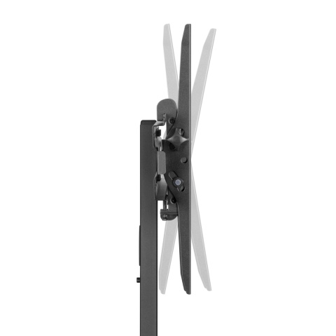 Mobilny uchwyt TV - stojak z półką Cabletech Mobilny uchwyt TV - stojak z półką Cabletech