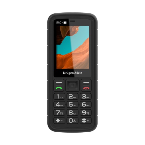 Pancerny telefon IRON 4 dual sim 4G IP68 IP69K Kruger&Matz