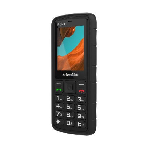 Pancerny telefon IRON 4 dual sim 4G IP68 IP69K Kruger&Matz