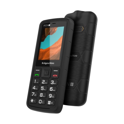 Pancerny telefon IRON 4 dual sim 4G IP68 IP69K Kruger&Matz