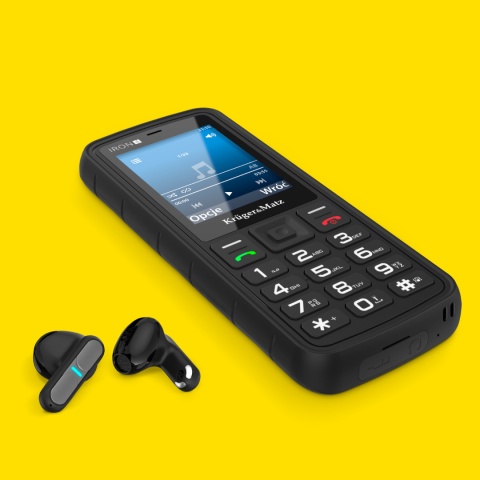 Pancerny telefon IRON 4 dual sim 4G IP68 IP69K Kruger&Matz