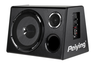 Subwoofer samochodowy skrzynia basowa tuba Peiying 10" 200 W