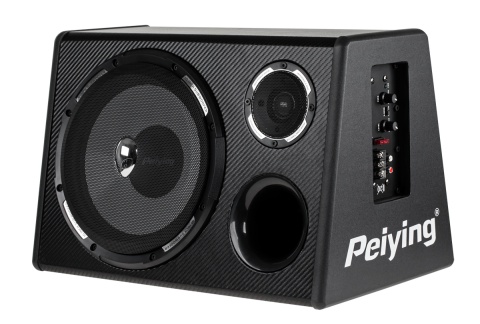 Subwoofer samochodowy skrzynia basowa tuba Peiying 10" 200 W Subwoofer samochodowy skrzynia basowa tuba Peiying 10" 200 W