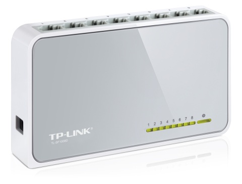 Switch TP-Link TL-SF1008D 8x RJ-45 10/100Mb/s Switch TP-Link TL-SF1008D 8x RJ-45 10/100Mb/s