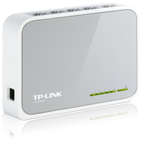 TP-LINK TL-SF1005D MINI SWITCH 5 PORTÓW 200Mbps TP-LINK TL-SF1005D MINI SWITCH 5 PORTÓW 200Mbps