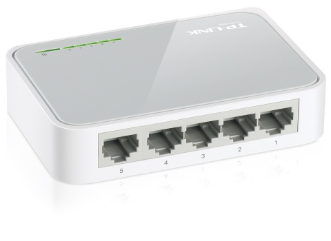 TP-LINK TL-SF1005D MINI SWITCH 5 PORTÓW 200Mbps TP-LINK TL-SF1005D MINI SWITCH 5 PORTÓW 200Mbps