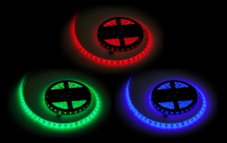 Taśma LED 5m RGB 5050SMD 12V 40W kolorowa wodoodporna sznur diodowy Rebel