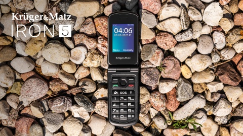 Telefon Kruger&Matz IRON 5 Flip 4G Bluetooth Dual SIM