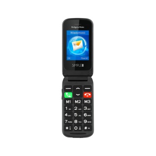 Telefon dla seniora Kruger&Matz z klapką SOS