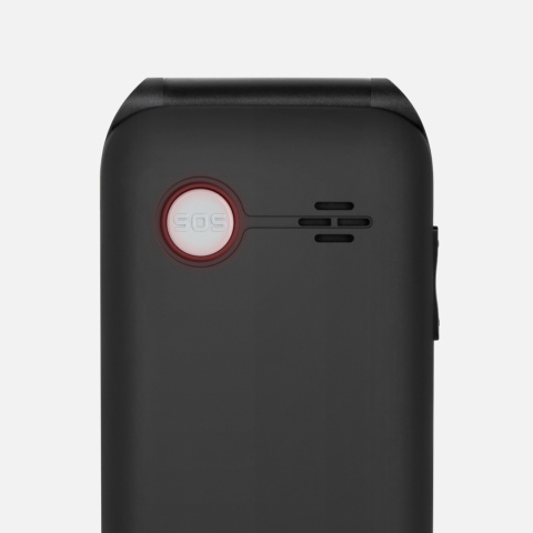 Telefon dla seniora Kruger&Matz z klapką SOS