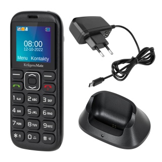 Telefon dla seniora SOS duże klawisze KrugerMatz