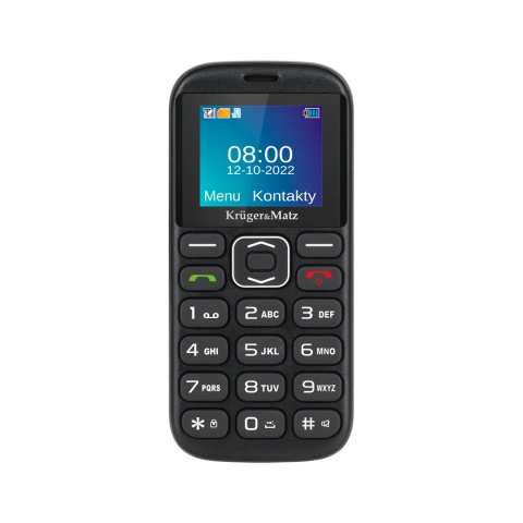 Telefon dla seniora SOS duże klawisze KrugerMatz