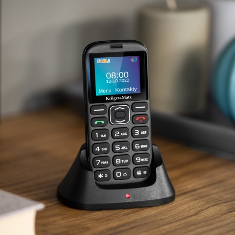 Telefon dla seniora SOS duże klawisze KrugerMatz