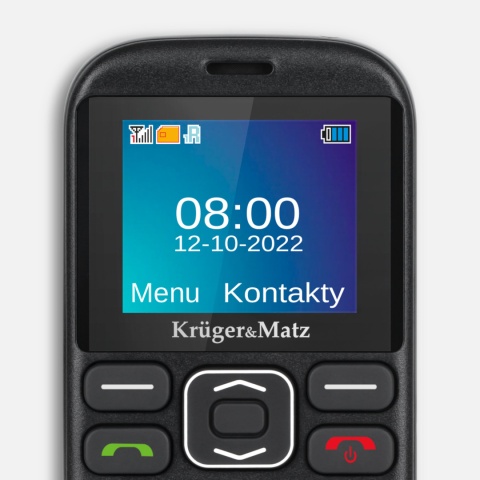Telefon dla seniora SOS duże klawisze KrugerMatz