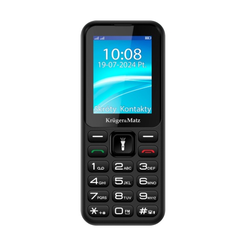 Telefon komórkowy GSM seniora babci dziadka duże klawisze duży ekran 4G