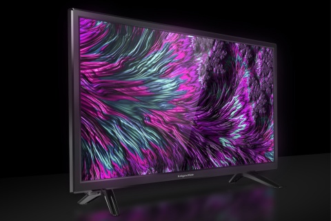 Telewizor 24'' Kruger&Matz HD SMART TV VIDAA 3xHDMI 2xUSB DVB-T2 H.265 HEVC