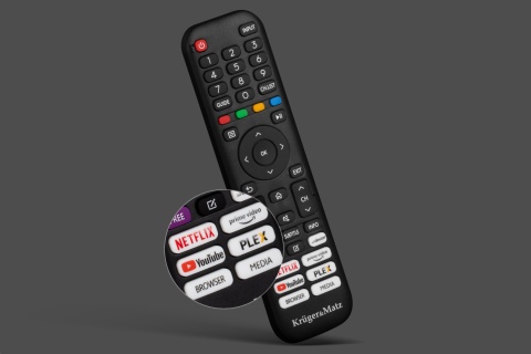 Telewizor 24'' Kruger&Matz HD SMART TV VIDAA 3xHDMI 2xUSB DVB-T2 H.265 HEVC