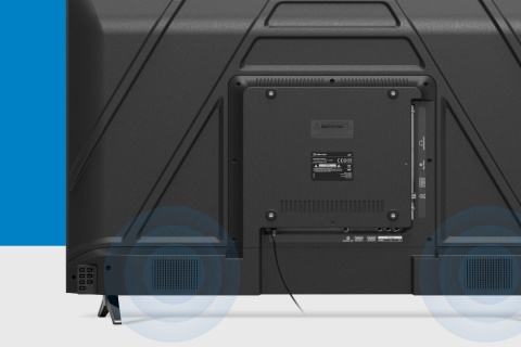 Telewizor 40'' Cabletech Full HD 2xHDMI 2xUSB DVB-T2/C H.265 HEVC