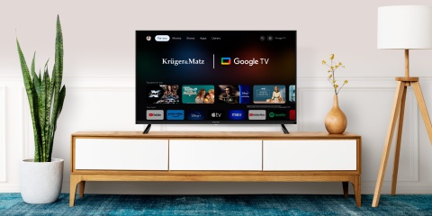 Telewizor 40" Full HD Google TV Kruger&Matz DVB-T2/T/C H.265 HEVC