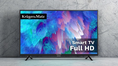 Telewizor 40 cali FullHD SMART D-LED DVB-T2 Wifi HDMI2x USB Kruger&Matz