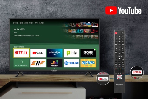Telewizor 40 cali FullHD SMART D-LED DVB-T2 Wifi HDMI2x USB Kruger&Matz