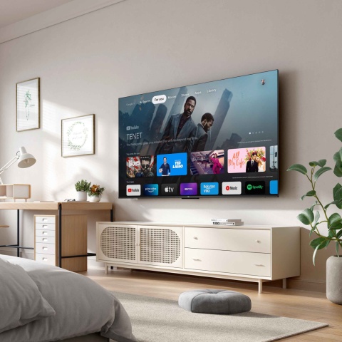 Telewizor 65" UHD AndroidTV TCL 65P635X1 UHD GoogleTV DVB-T2/C/S2 H.265 HEVC Telewizor 65" UHD AndroidTV TCL 65P635X1 UHD GoogleTV DVB-T2/C/S2 H.265 HEVC