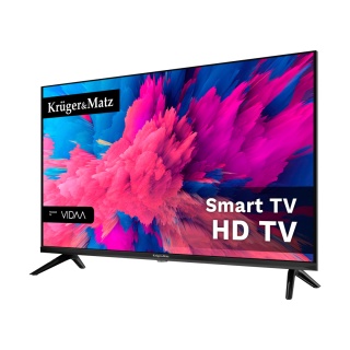 Telewizor Kruger&Matz 32" HD smart DVB-T2/S2 H.265 Hevc Wi-Fi 3xHDMI 2xUSB