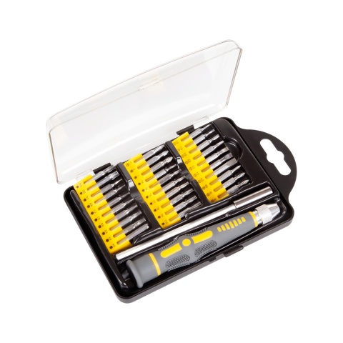 Zestaw śrubokrętów precyzyjnych bitów 32 bity Rebel Tools Zestaw śrubokrętów precyzyjnych bitów 32 bity Rebel Tools