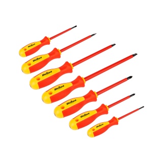 Zestaw śrubokrętów wkrętaków izolowanych Rebel Tools 7 szt.