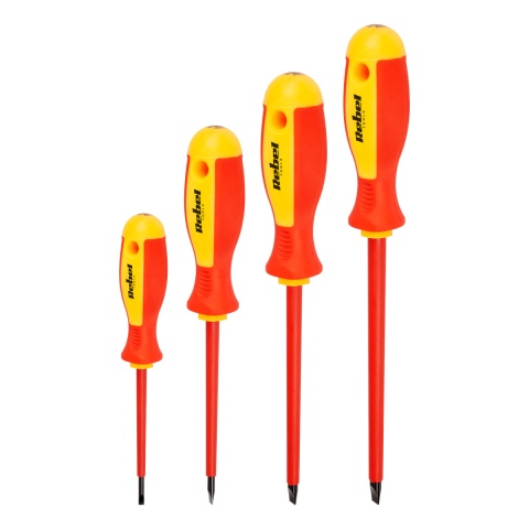 Zestaw śrubokrętów wkrętaków izolowanych Rebel Tools 7 szt. Zestaw śrubokrętów wkrętaków izolowanych Rebel Tools 7 szt.